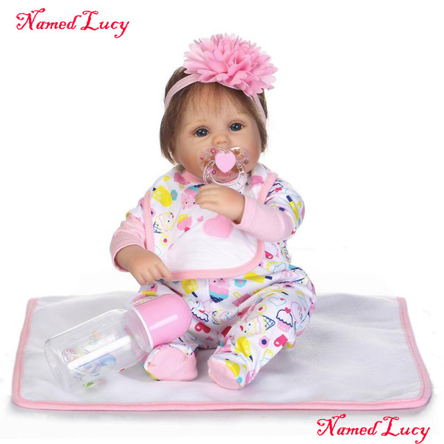 Bebe Silicone reborn realista 40cm Reborn Baby Doll kids Playmate Gift For  Girls new year toys soft body boneca reborn - AliExpress